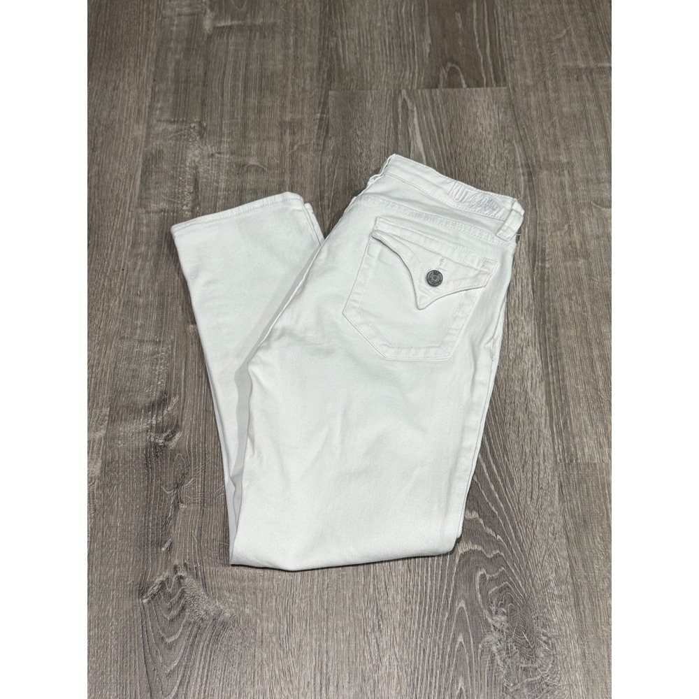 Kut from the Kloth Bardot Skinny Boyfriend White Jeans Size 4 Flap Pocket Denim